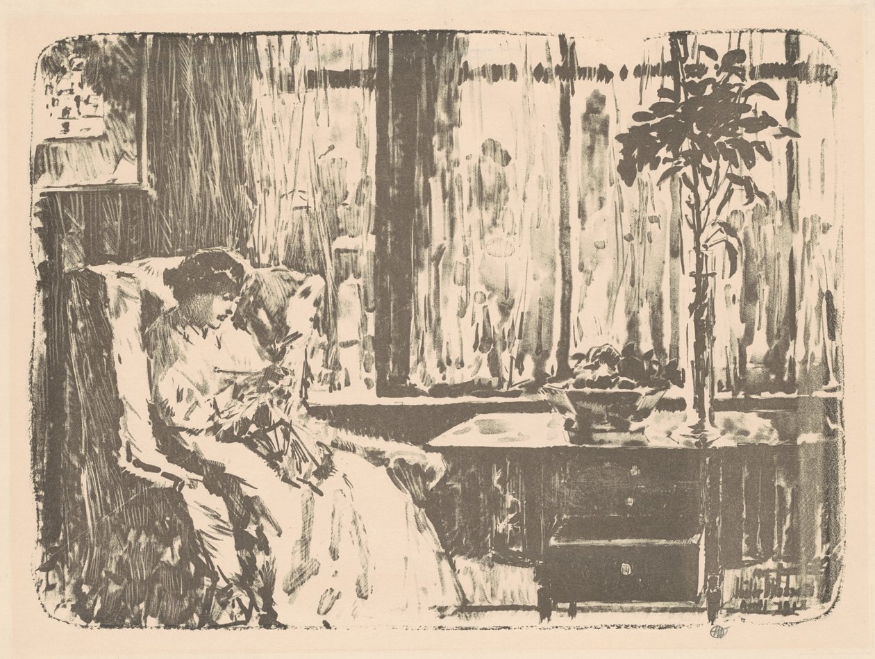 Leveä esirippu tekijältä Childe Hassam