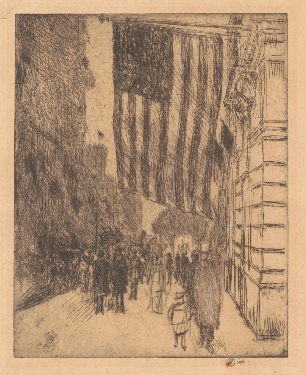 Lippu tekijältä Childe Hassam