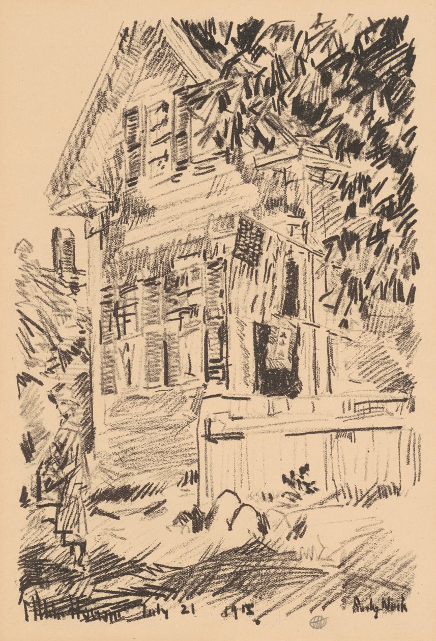 Palvelun lippu tekijältä Childe Hassam