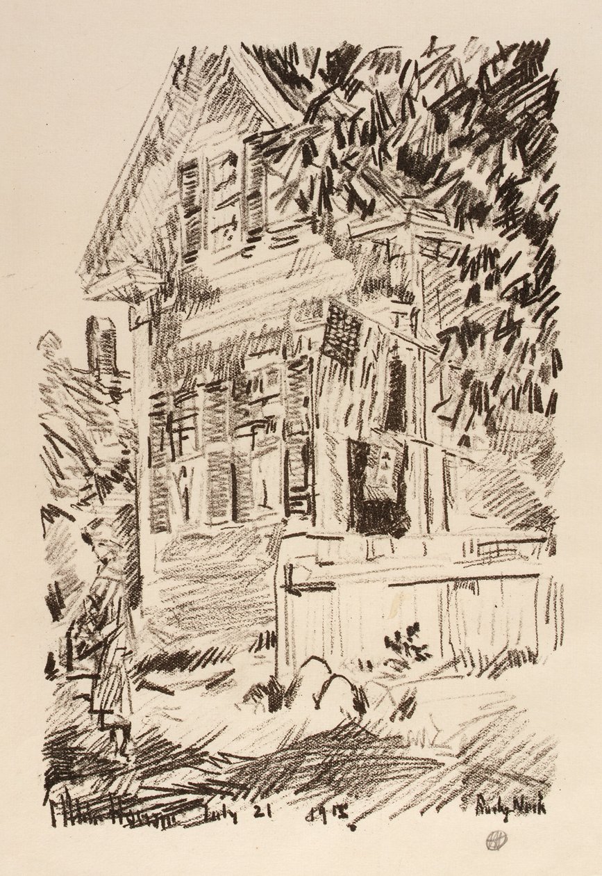 Palvelulippu tekijältä Childe Hassam