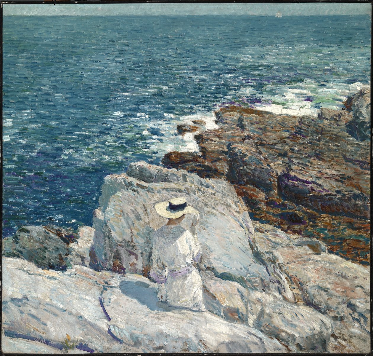 The South Ledges, Appledore tekijältä Childe Hassam