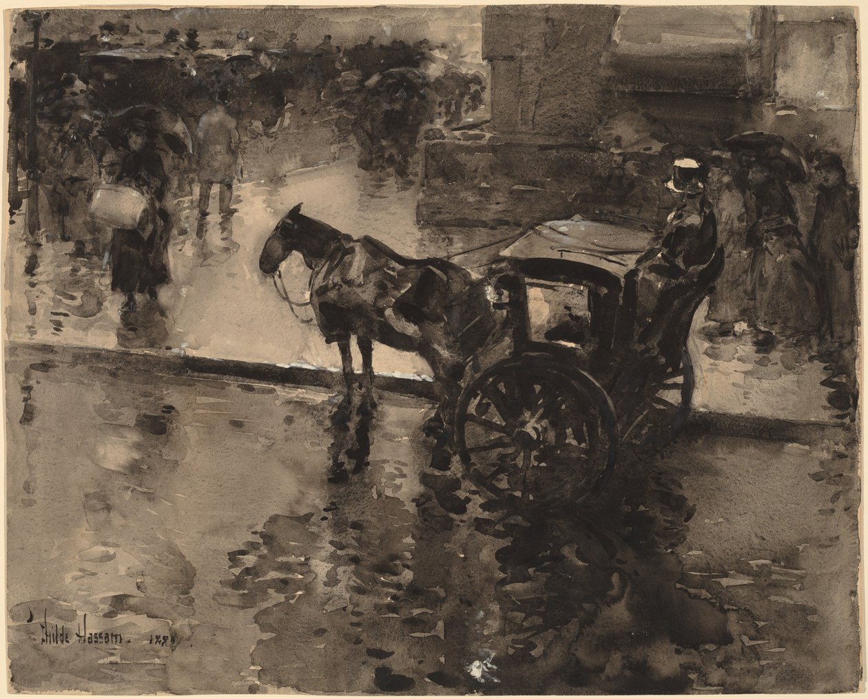 Up-Tide Avenuella tekijältä Childe Hassam