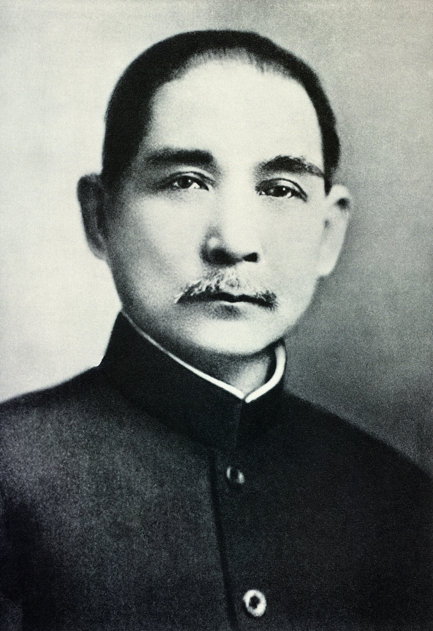 Muotokuva Dr. Sun Yat-Sen (1866-1925) tekijältä Chinese Photographer