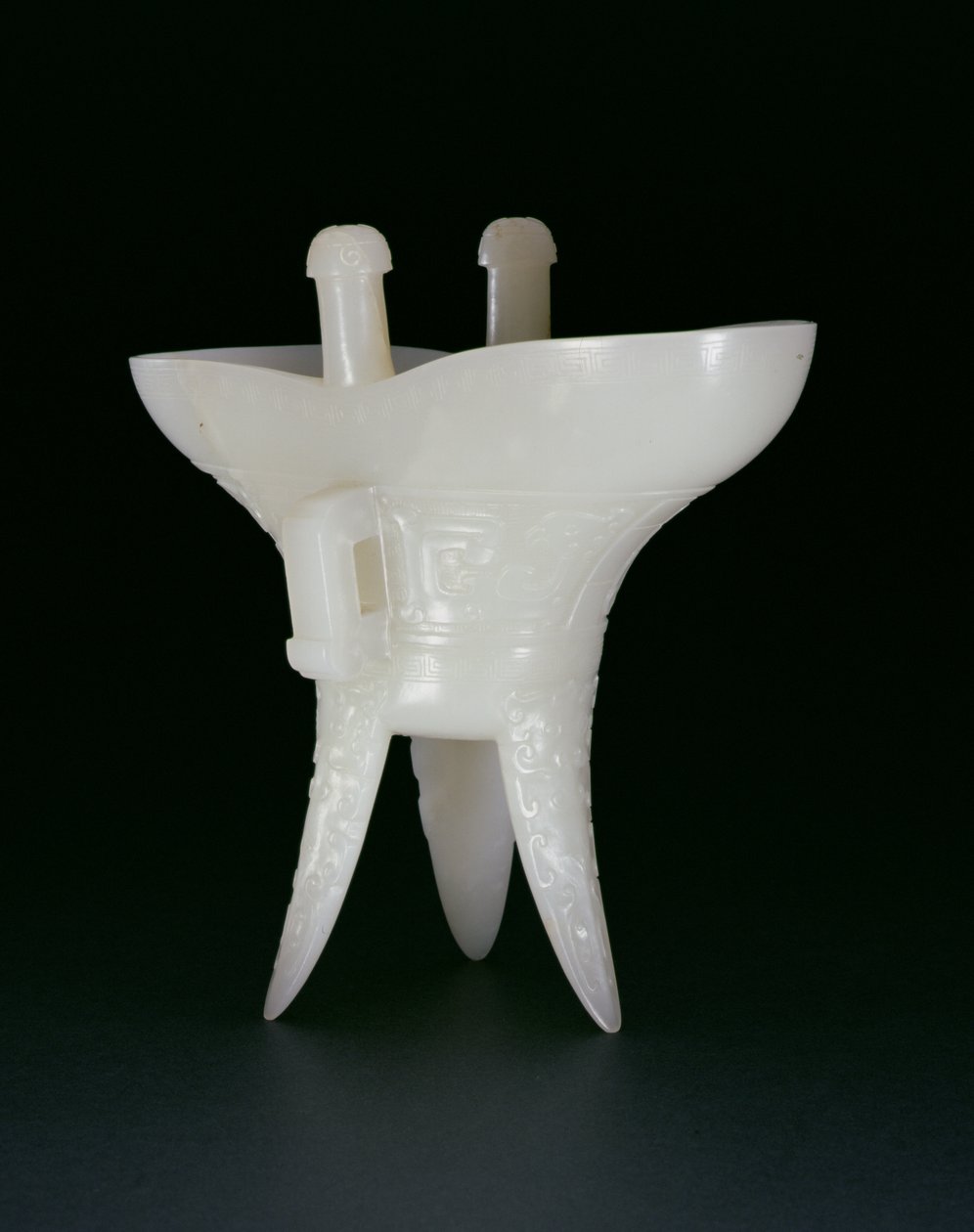 Keisarillinen vapautusalus, Qianlong-kausi (1736-1795) (jade) (katso myös 241122) tekijältä Chinese School