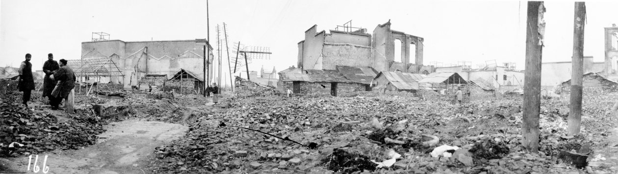 Hankow vallankumouksen aikana, 1911 tekijältä Chinese Photographer