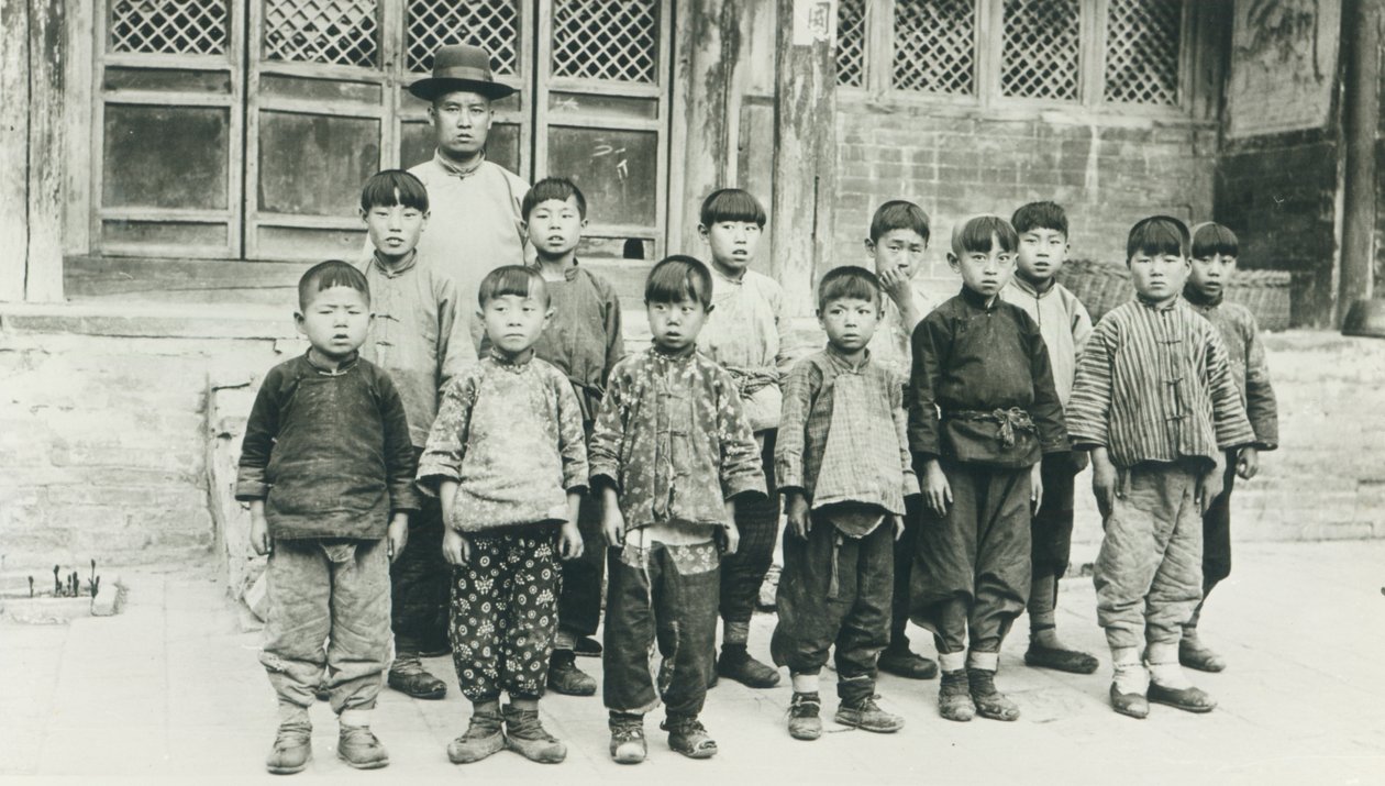 Opettaja ja oppilaat tekijältä Chinese Photographer