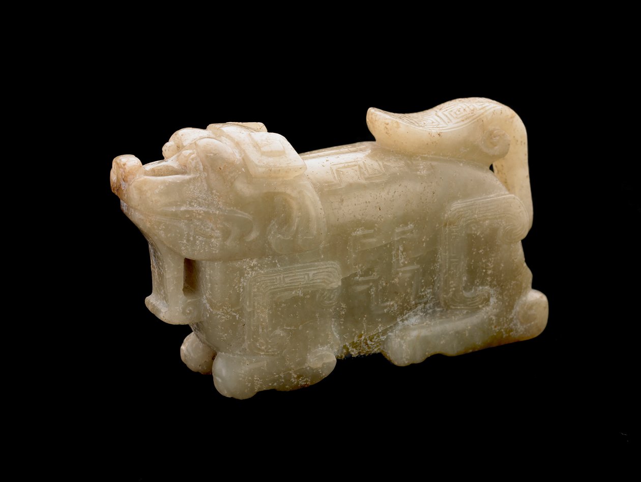 Eläin makuuasentoon, 1700-1800 tekijältä Chinese School
