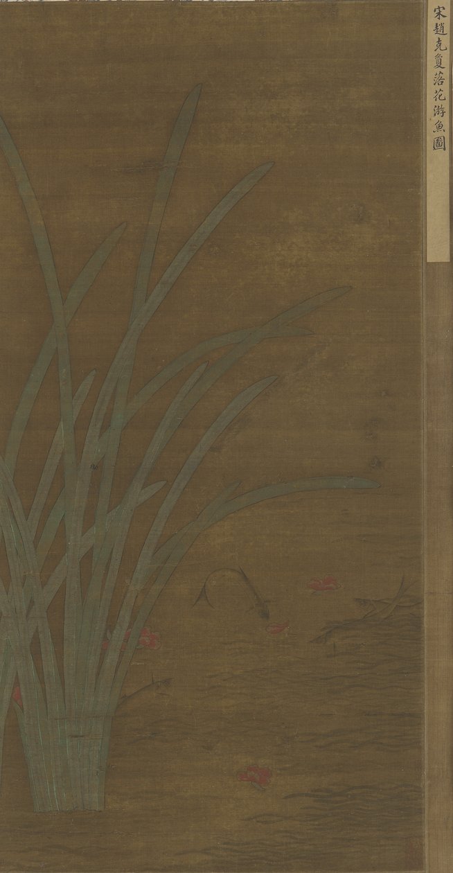 Fallen Flowers, Playing Fish, Ming tai Qing-dynastia tekijältä Chinese School