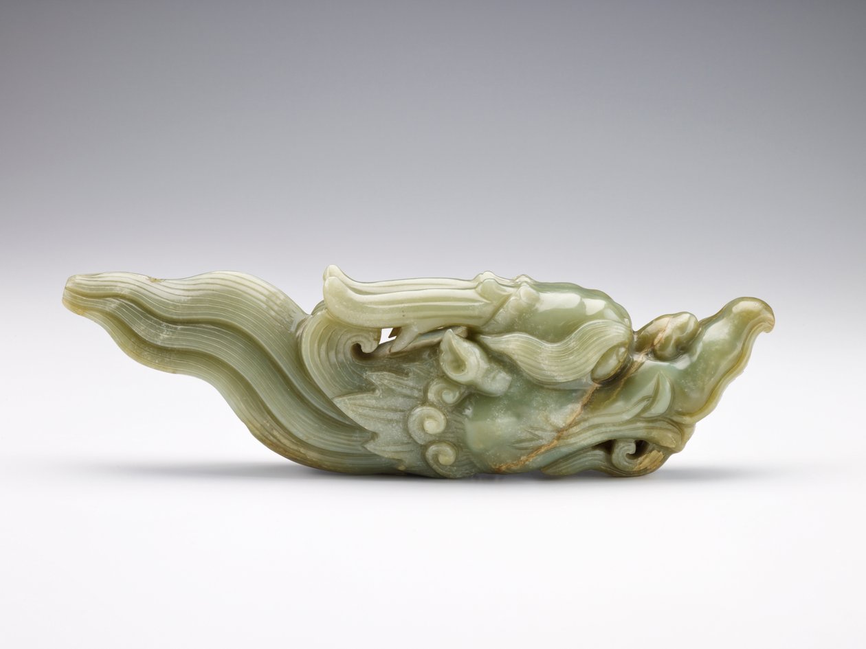 Lopullinen lohikäärmeen pään muodossa, 1279-1368 tekijältä Chinese School