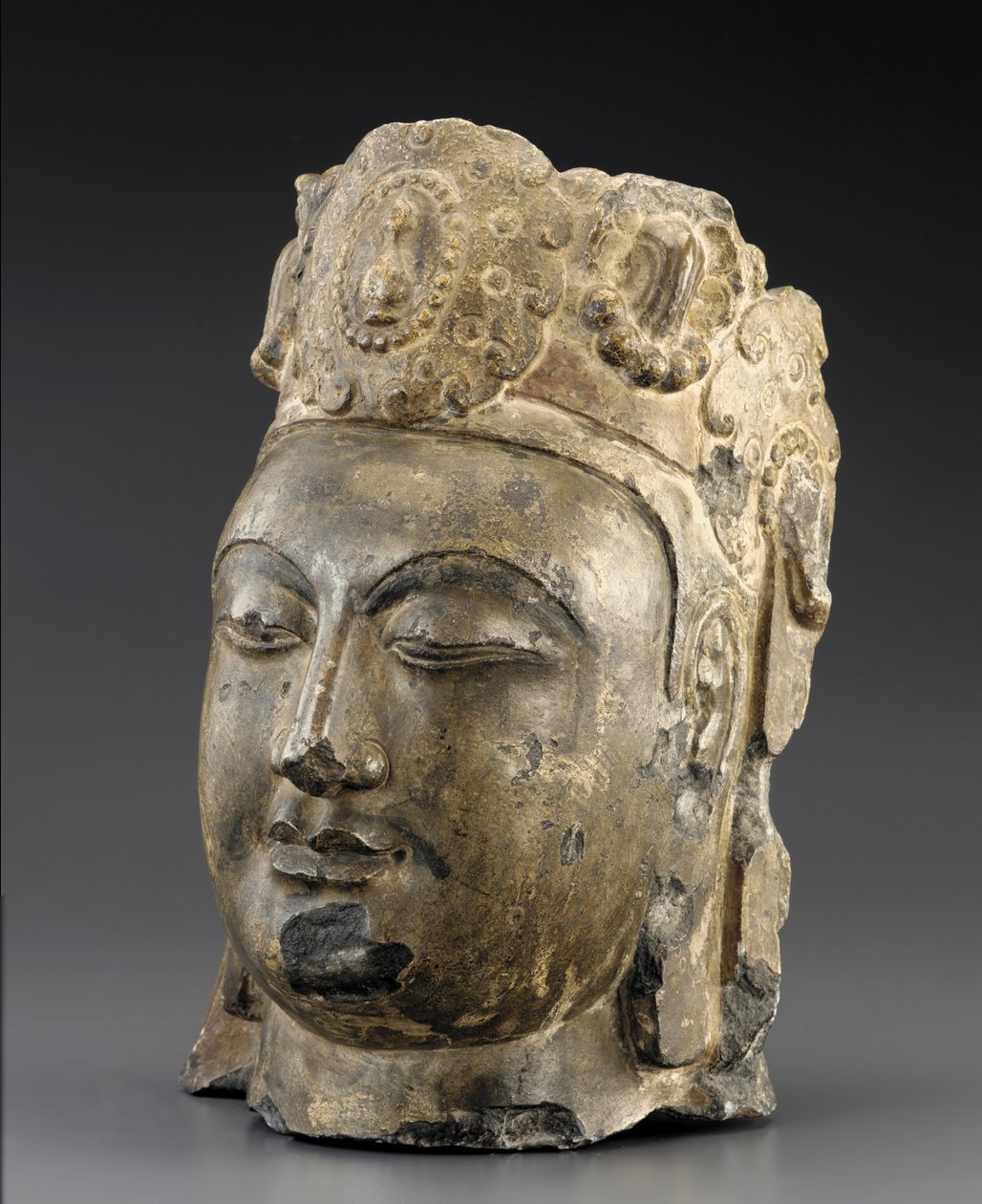 Bodhisattva Mahasthamaprapta (Ta-shih-chih) -osaston johtaja, 550-577 tekijältä Chinese School