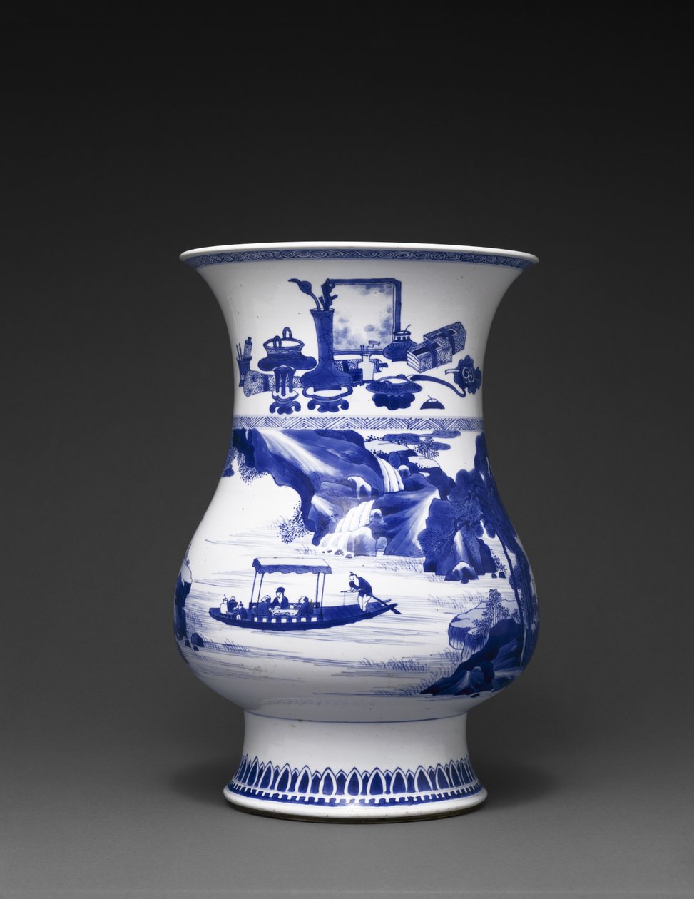 Suuri maljakko, 1700-luvun alku tekijältä Chinese School