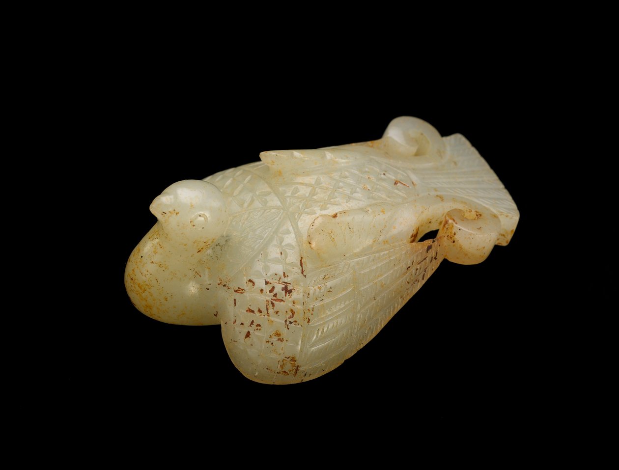 Ornamentti linnun muodossa, 600-700 tekijältä Chinese School