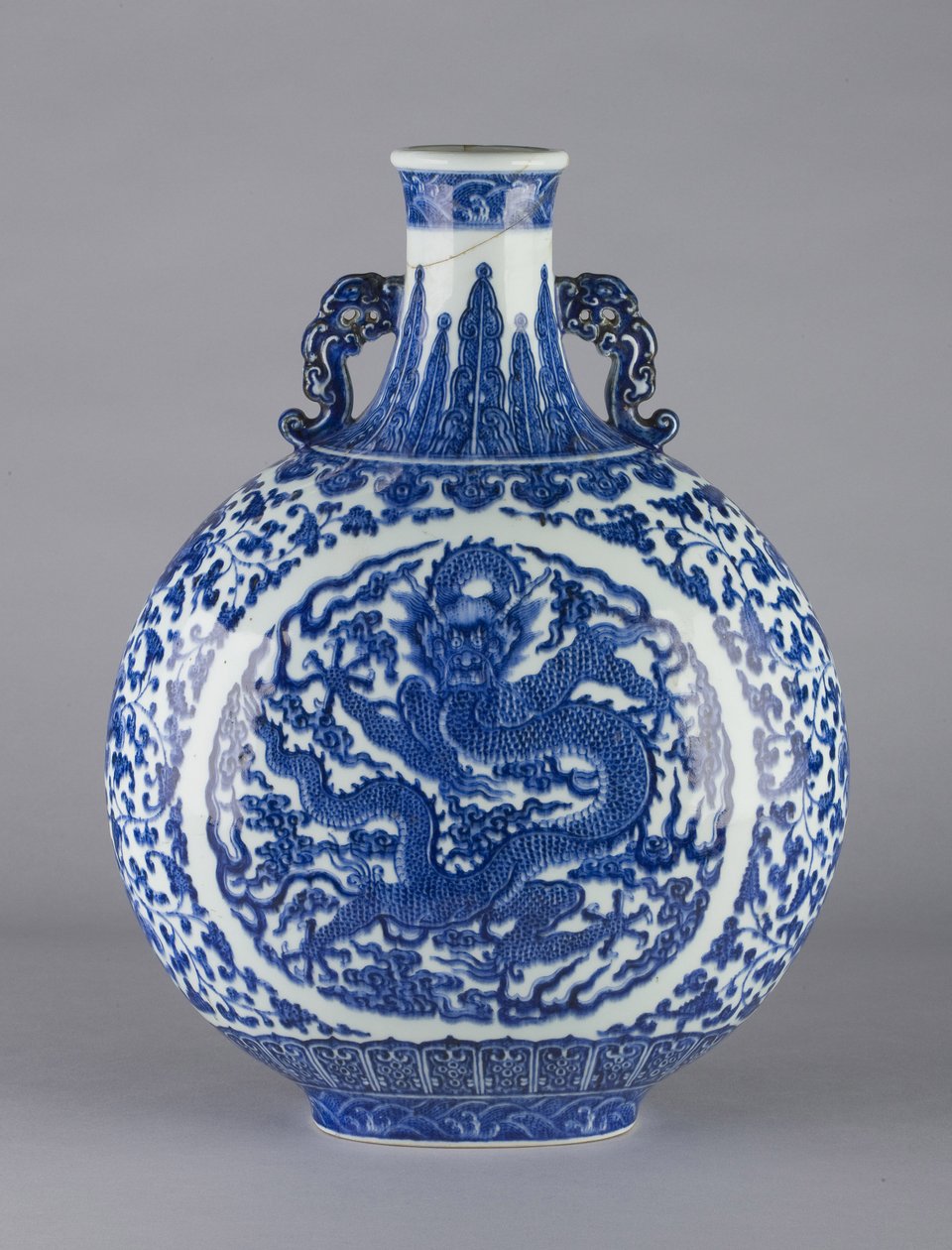 Pilgrim Flask, 1736-96 (jingdezhen ware) tekijältä Chinese School