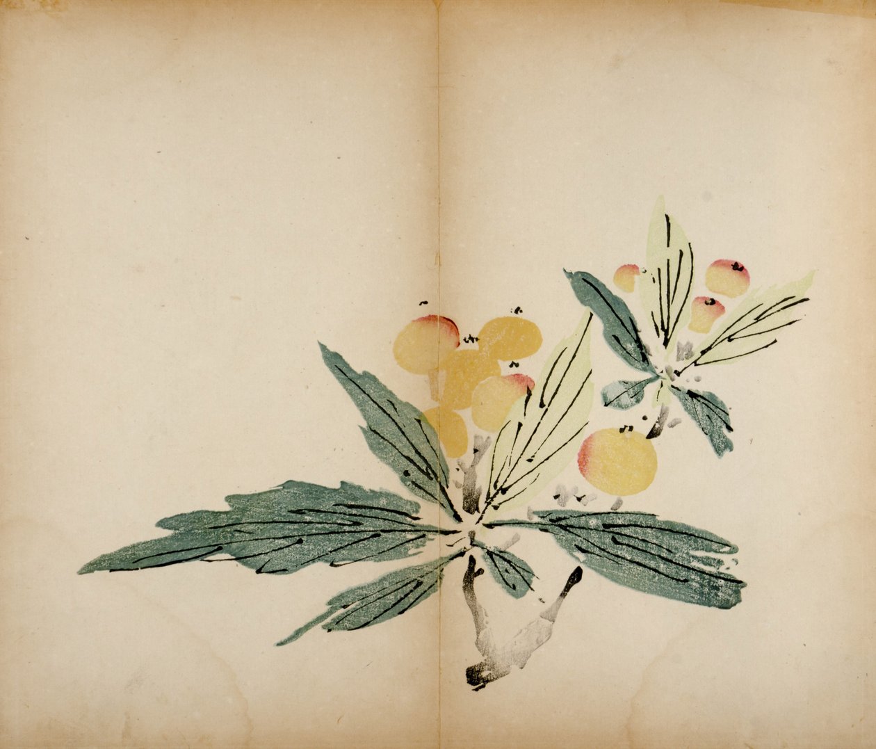 Ten Bamboo Studio Prints, 1643 (puupalikka) tekijältä Chinese School