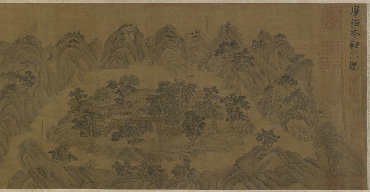 Wangchuan Villa, Ming- tai Qing-dynastia tekijältä Chinese School