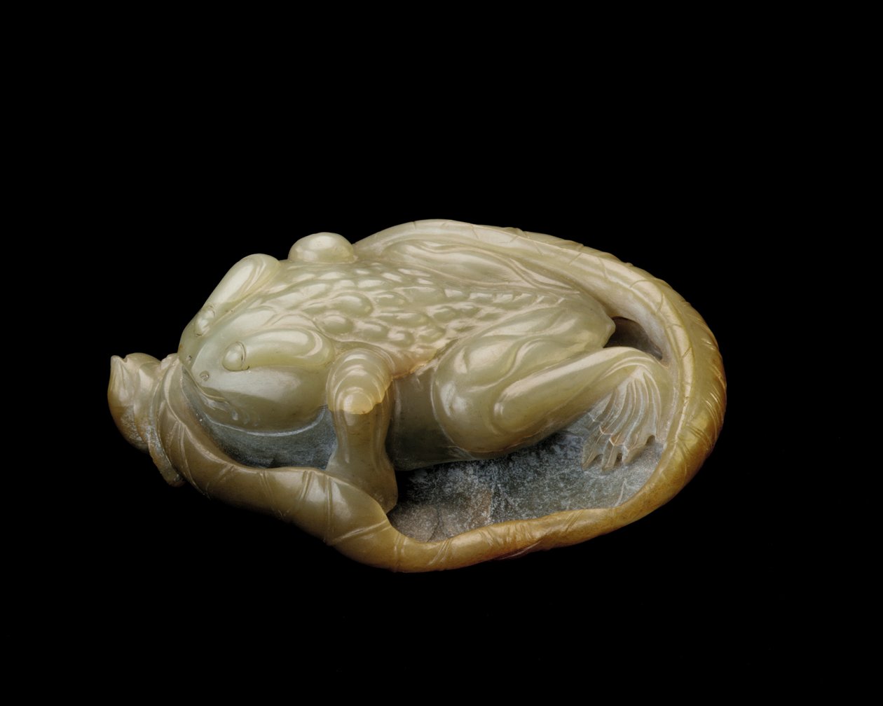 Rupikonna lootuksenlehdellä, 1500-1700 tekijältä Chinese School