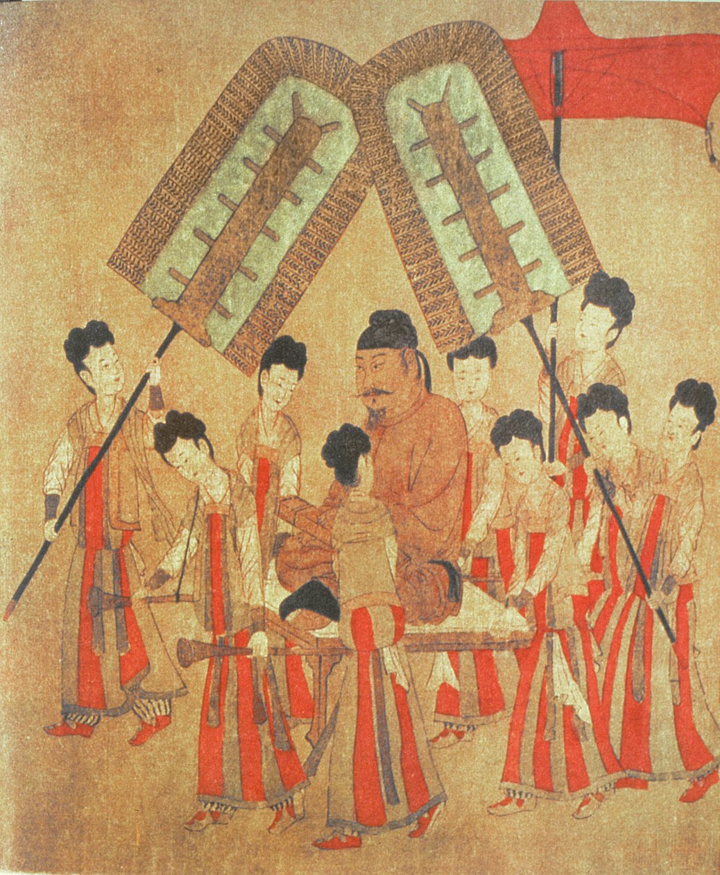 Yongle Emperor, faksimile alkuperäisestä kiinalaisesta kirjakääröstä tekijältä Chinese School
