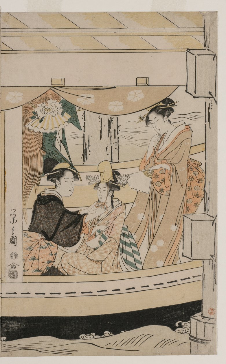 Juhla huviveneellä Kawaichimaru tekijältä Chobunsai Eishi