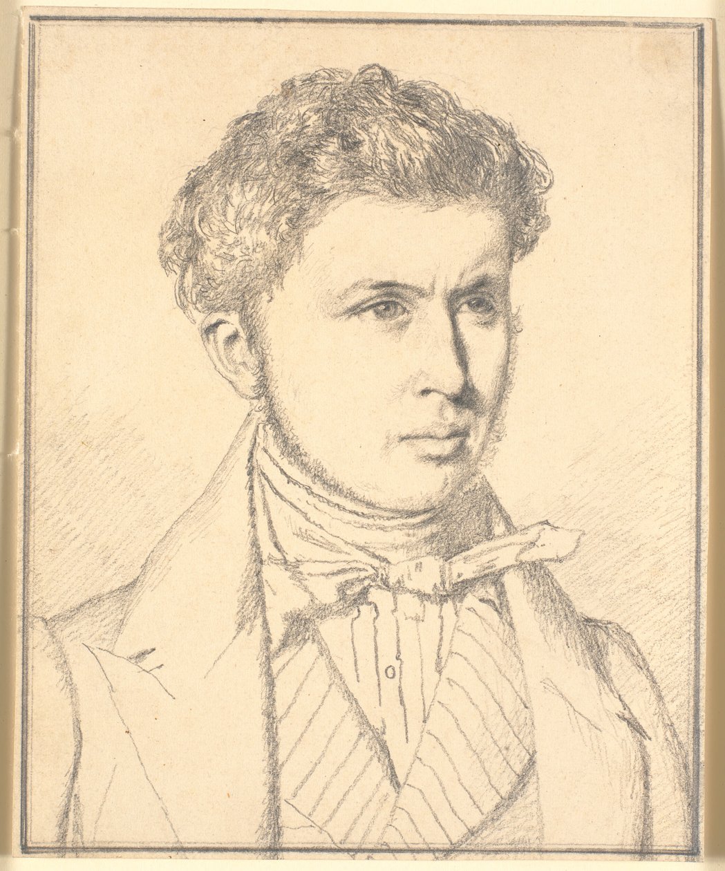 Taiteilijan veljen H.P.N. Købken (1812-39) muotokuva tekijältä Christen Købke