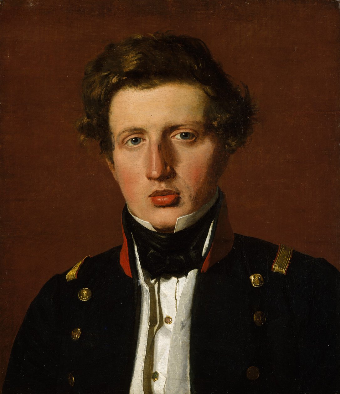 Valdemar Hjartvar Købke 1813-1893, taiteilijan veli, n. 1838. tekijältä Christen Købke