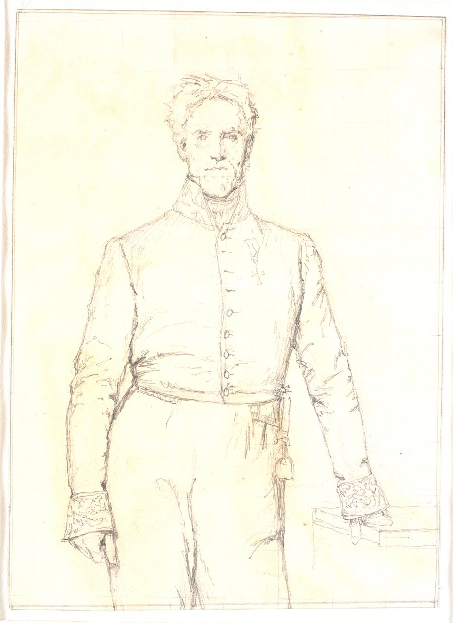 Maaherra ja kamariherra Jens Andreas Graah (1787-1873) tekijältä Christen Købke