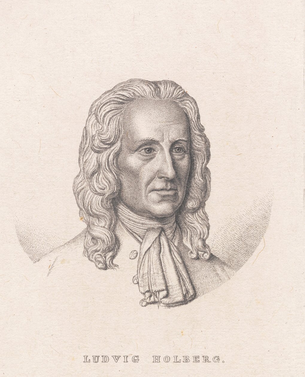 Ludvig Holberg tekijältä Christen Købke