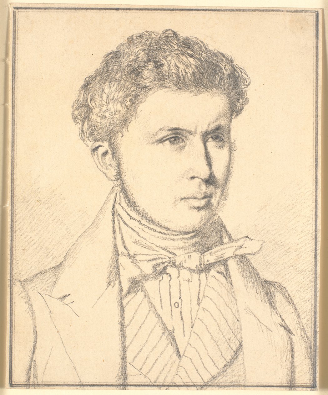 Taiteilijan veljen H.P.N. Købken (1812-39) muotokuva tekijältä Christen Købke
