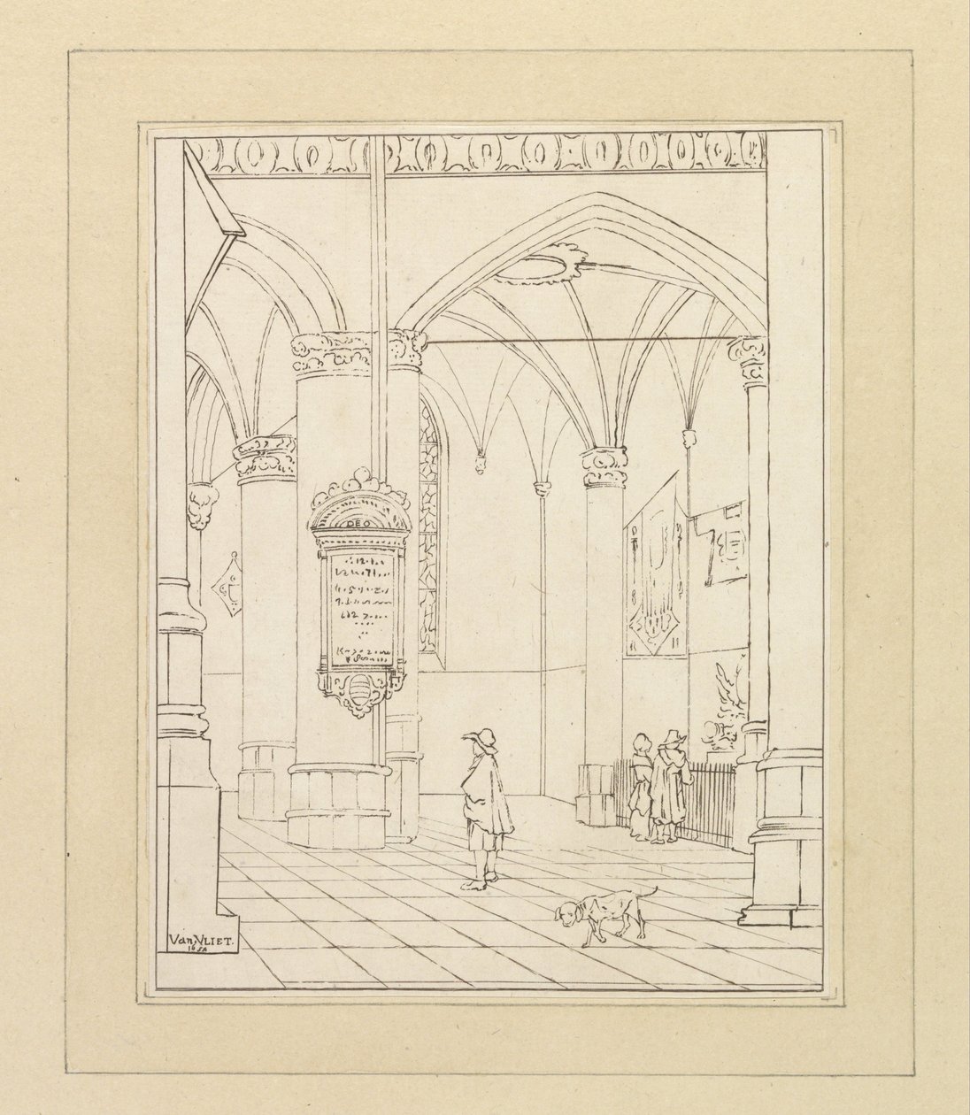 Kerkinterieur tekijältä Christiaan Josi