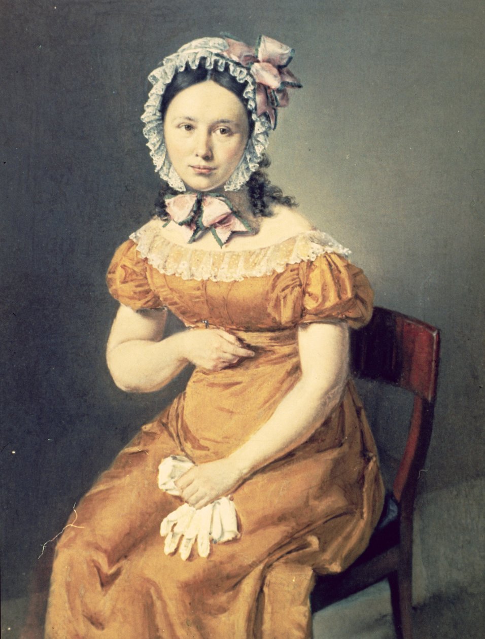 Taiteilijan vaimo Catharine, 1825 tekijältä Christian Albrecht Jensen