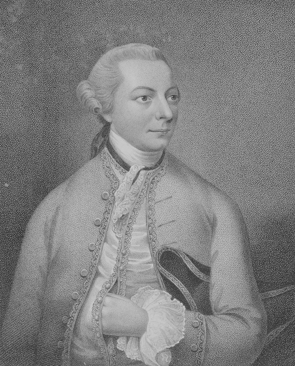 Christopher Anstey, kaiverrus Cantelowe Bestland tekijältä Christian Friedrich Zincke