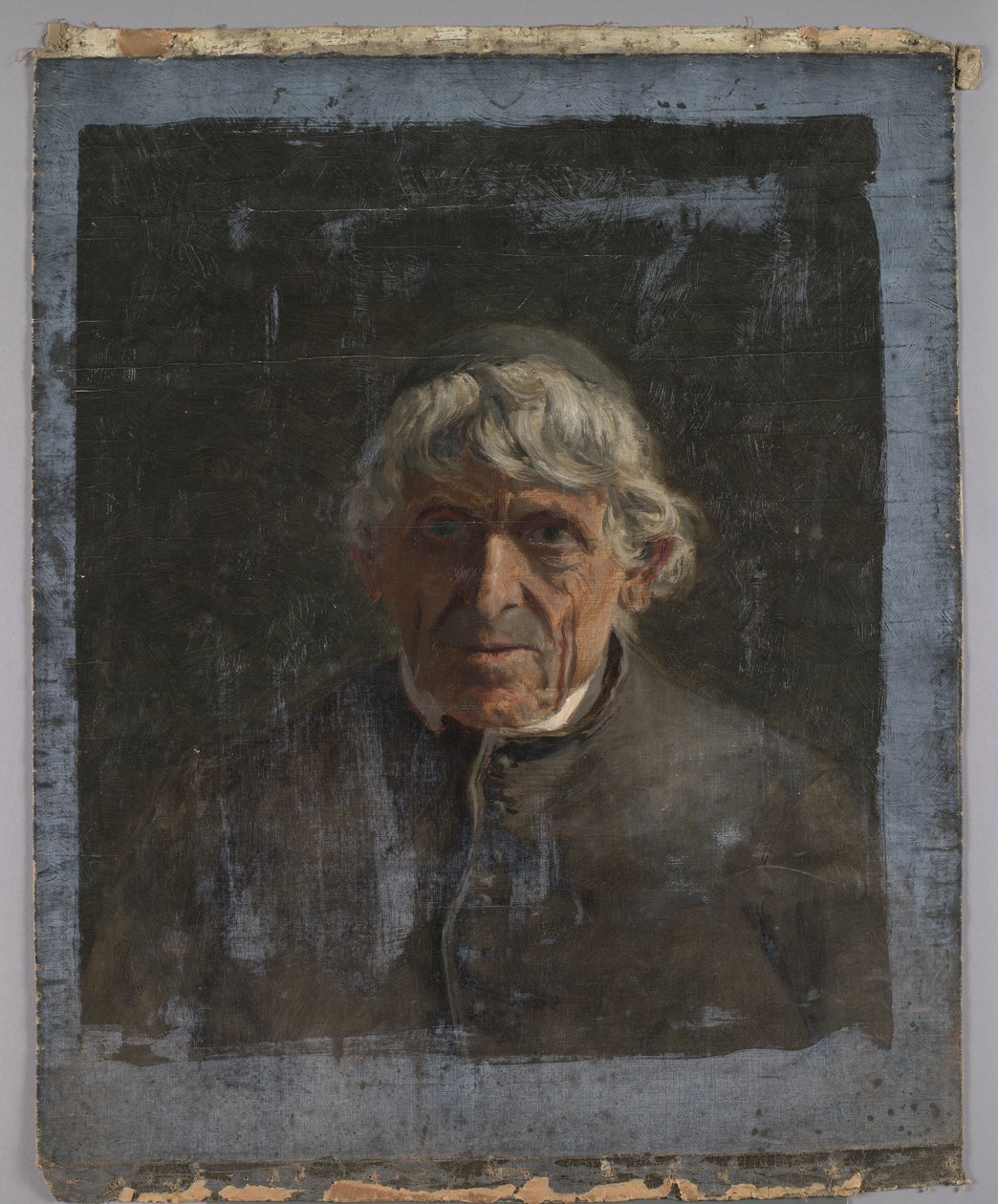Ikääntyneen papin muotokuva, n. 1884 tekijältä Christian Jorgensen
