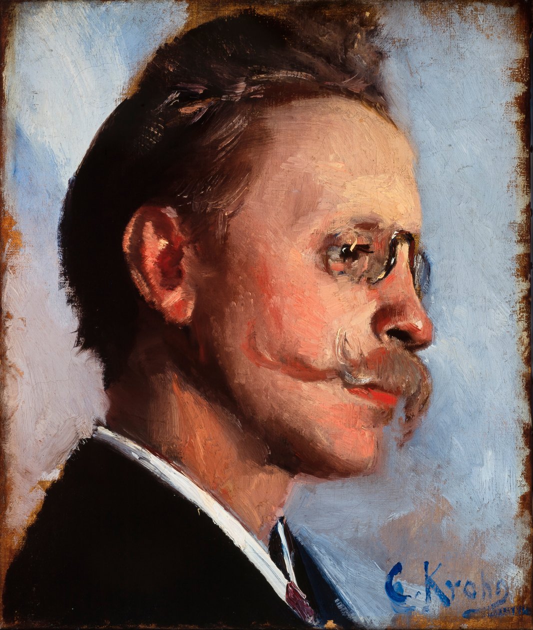 Otto Benzon tekijältä Christian Krohg