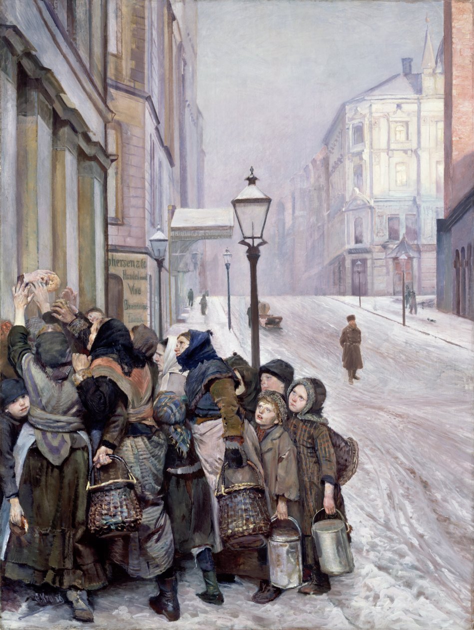 Taistelu selviytymisestä tekijältä Christian Krohg