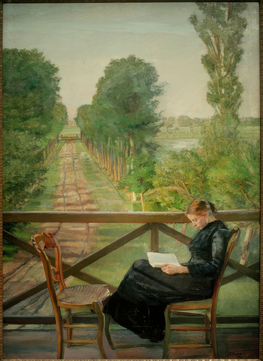 Villa Britannia, Belgia tekijältä Christian Krohg
