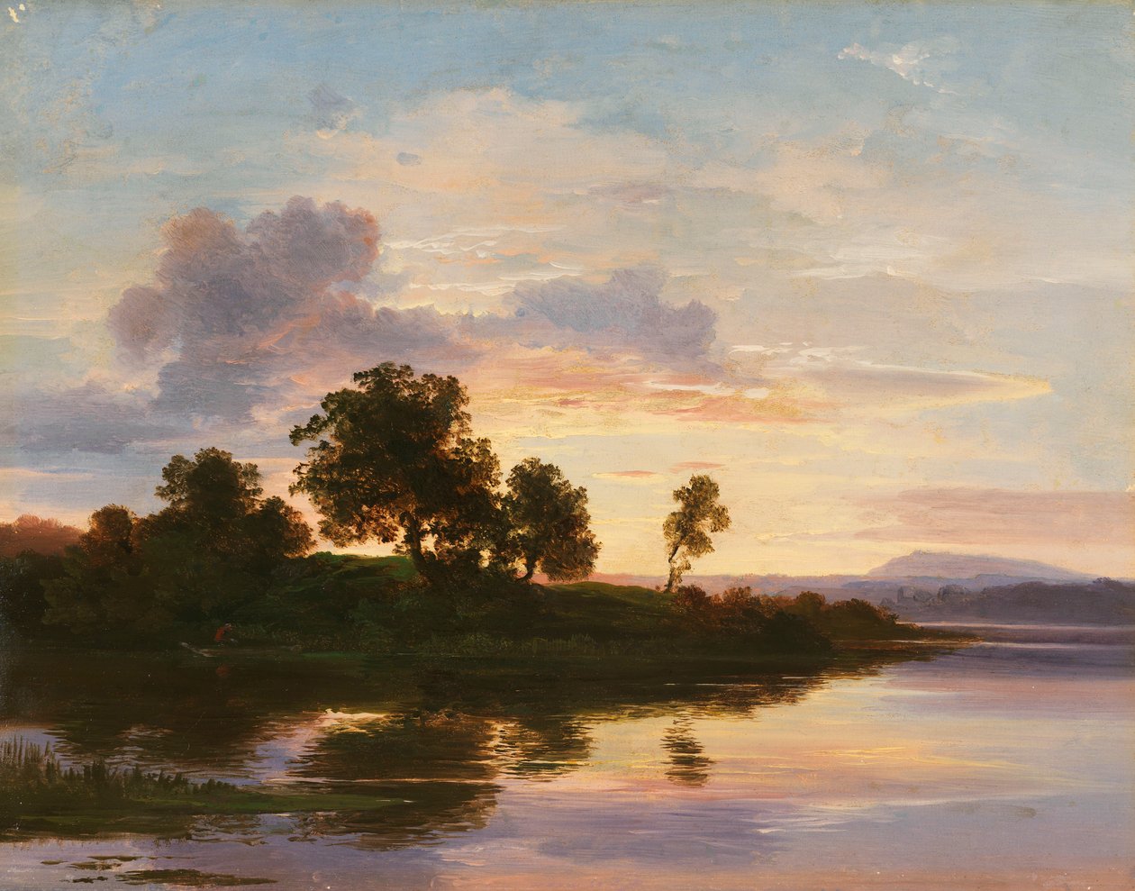 Abendstimmung am Starnberger See tekijältä Christian Ernst Bernhard Morgenstern