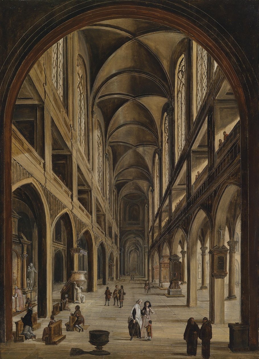 Kircheninterieur tekijältä Christian Stocklin