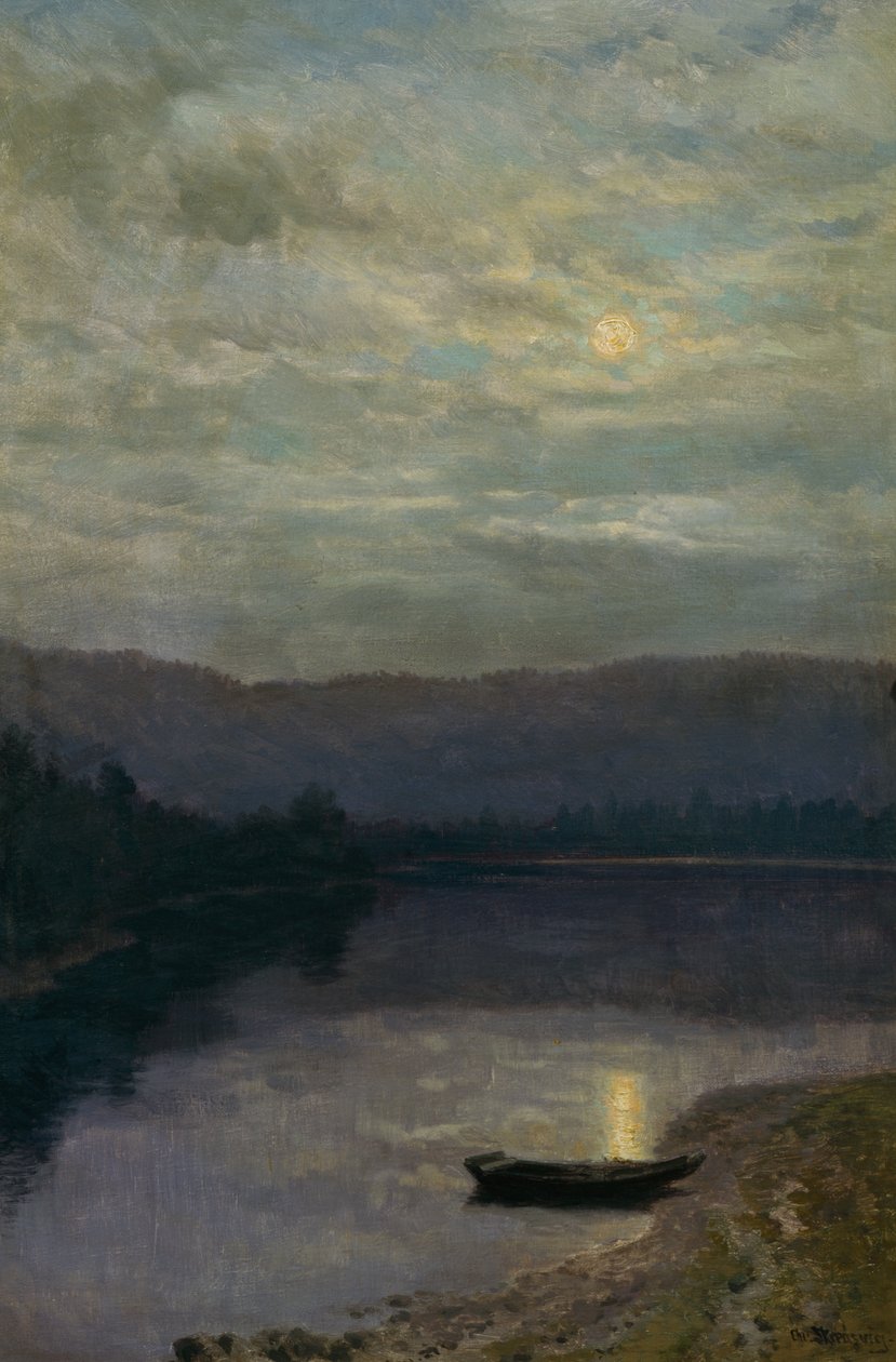 Moonrise sole vesillä tekijältä Christian Eriksen Skredsvig