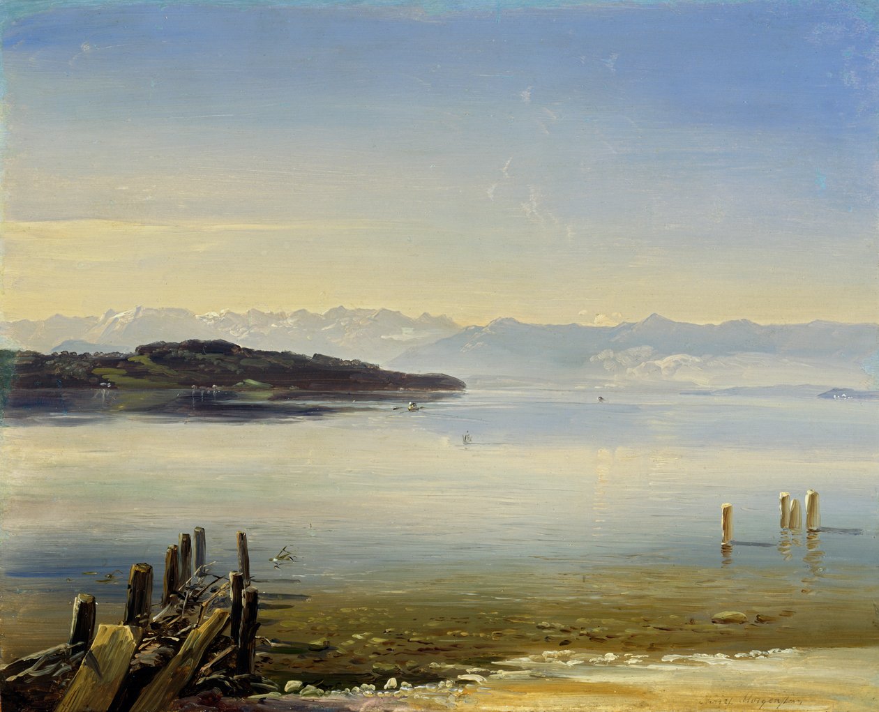 Starnbergin järvi tekijältä Christian Ernst Bernhard Morgenstern