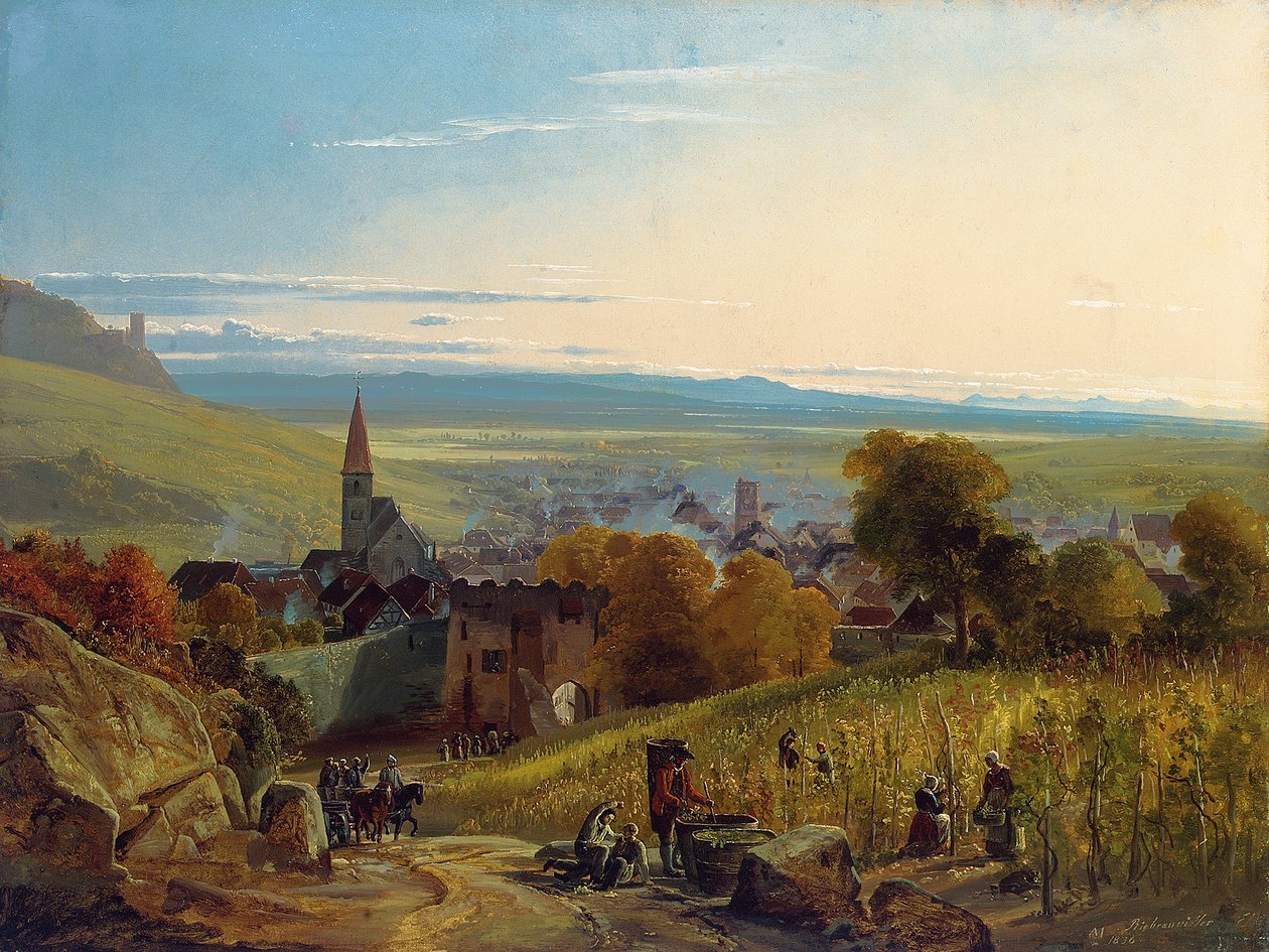 Matkailijat, 1836 tekijältä Christian Ernst Bernhard Morgenstern