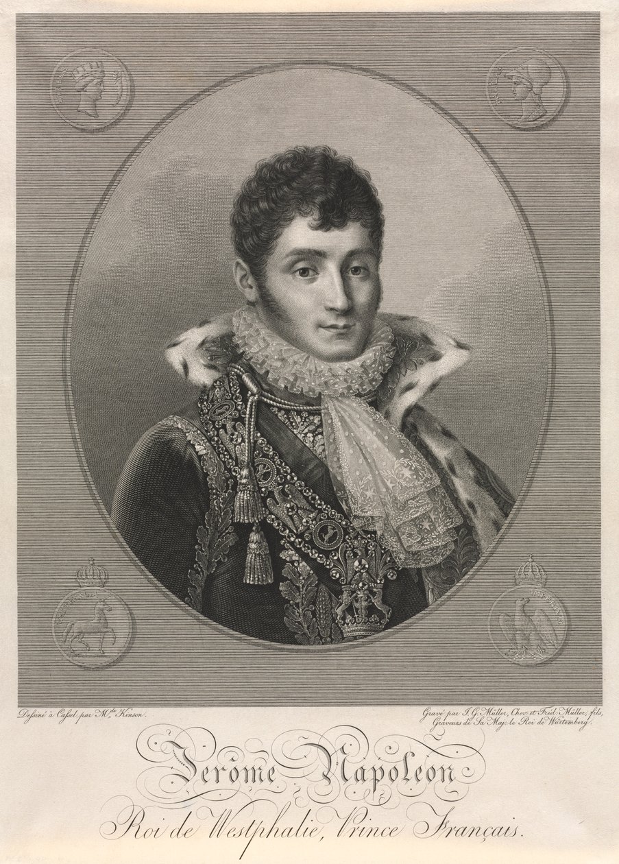 Jerome Napoleon, Westfalenin kuningas, Ranskan prinssi tekijältä Christian Friedrich Muller