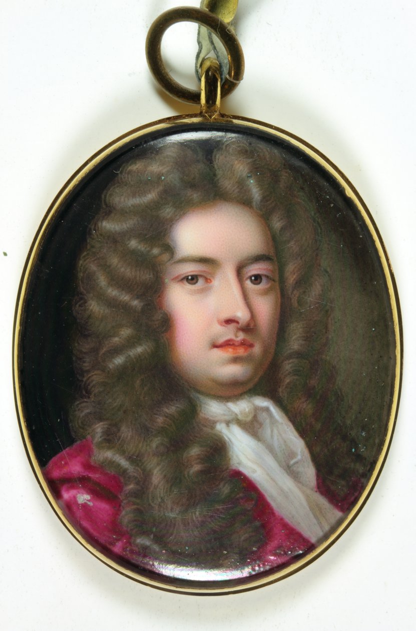 Herrasmies nimeltä William Lord Russell (emali) (katso myös 3076204) tekijältä Christian Friedrich Zincke