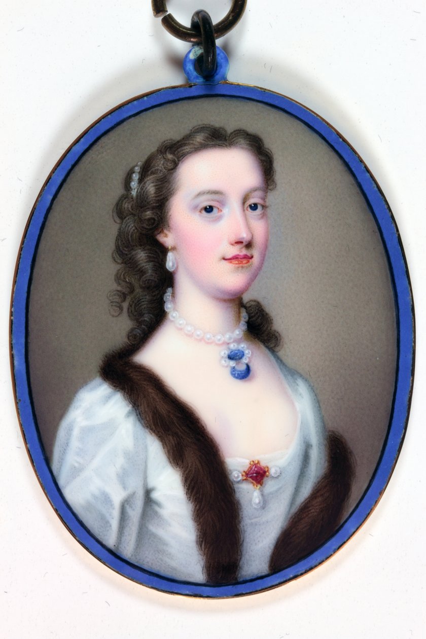 Lady Margaret Cavendish-Holles-Harley, Portlandin herttuatar (emali) tekijältä Christian Friedrich Zincke