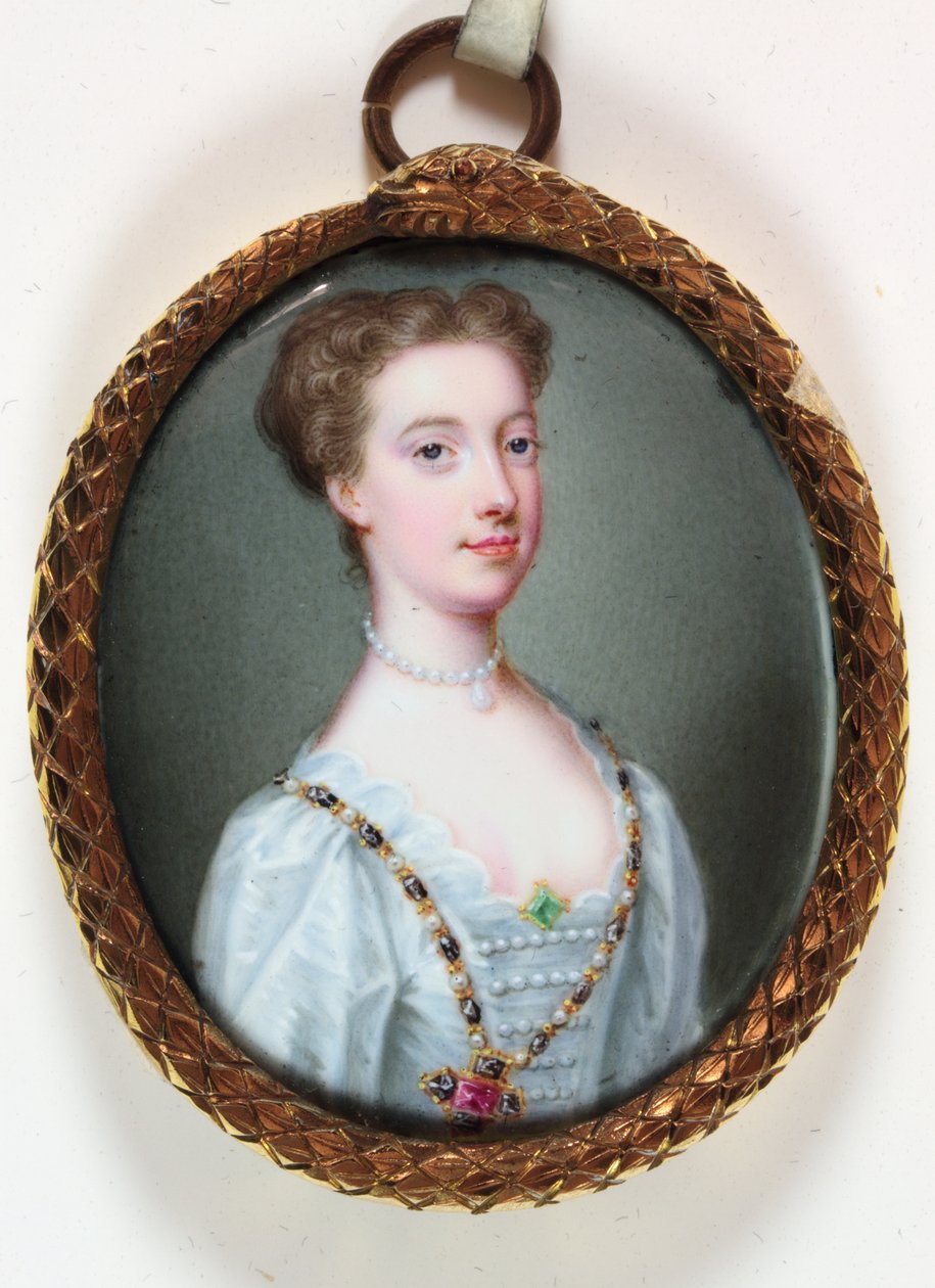 Lady Margaret Cavendish Holles Harley (emali) tekijältä Christian Friedrich Zincke