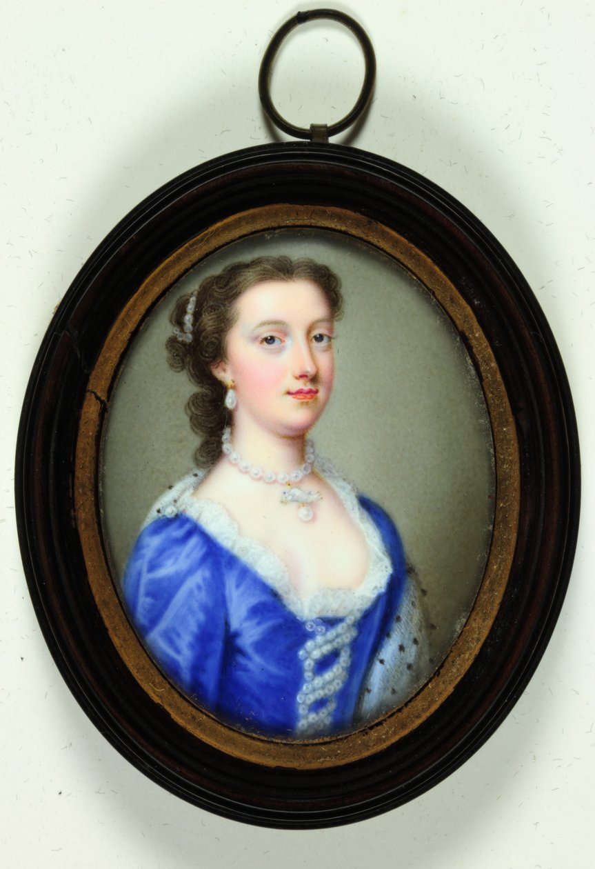Lady Margaret Cavendish Holles Harley (emali) tekijältä Christian Friedrich Zincke