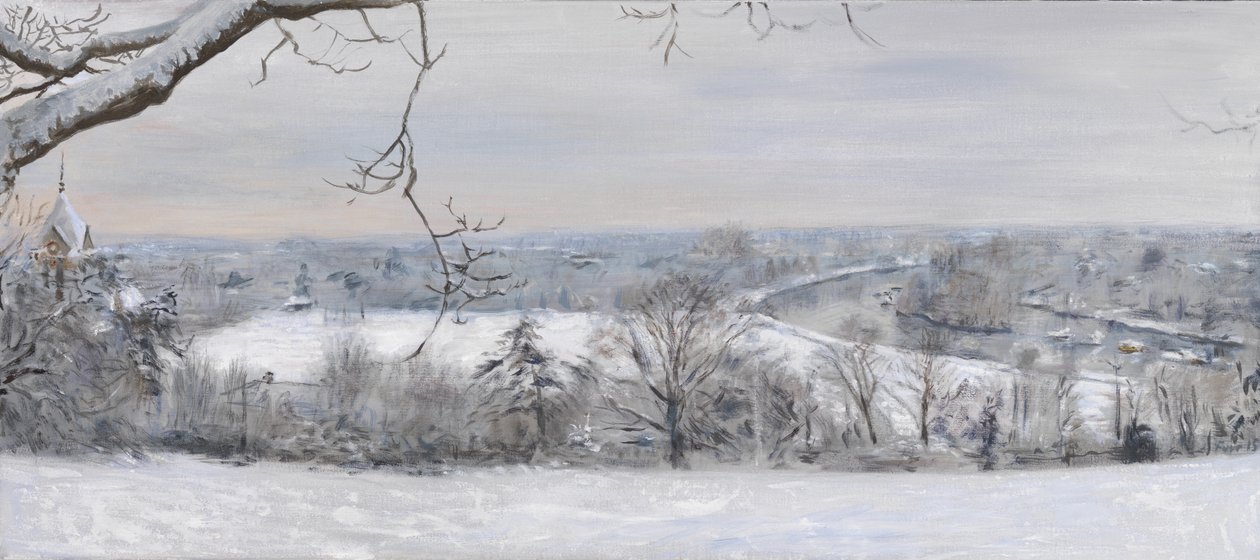 White Diamonds Richmond Hill Snow, 2015 (öljy kankaalle) tekijältä Christian Furr