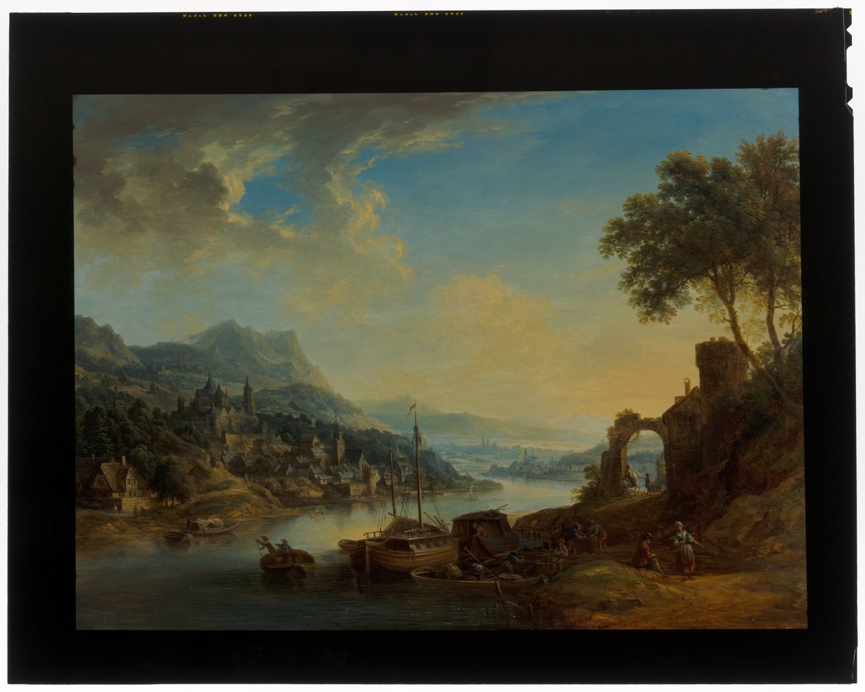 Pari Reininmaan maisemaa tekijältä Christian Georg the Elder Schuetz