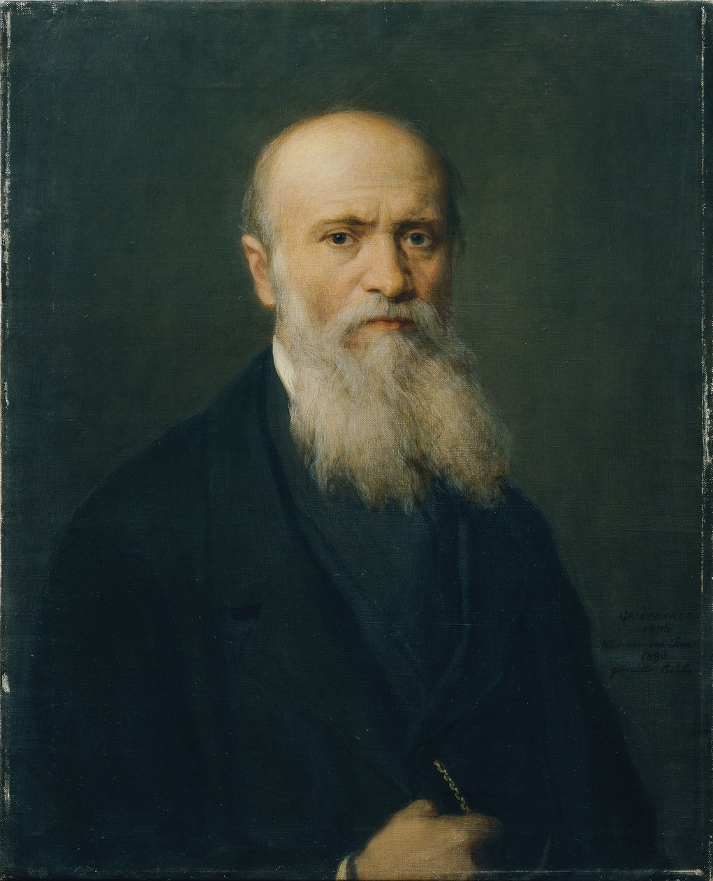 Taidemaalari Eduard von Engerth tekijältä Christian Griepenkerl