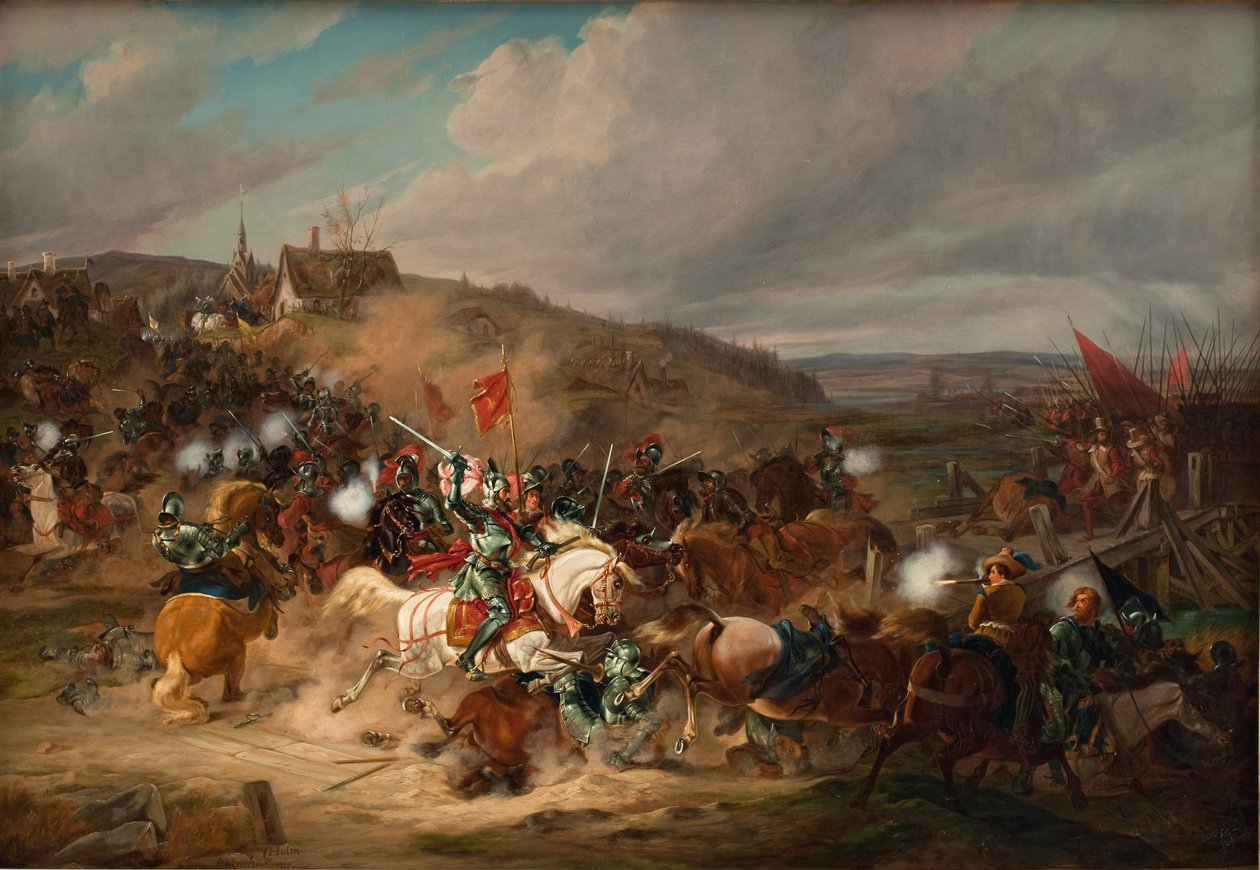 Daniel Rantzau takavarikoi Tureby Bron Scaniassa seitsemänvuotisen sodan aikana 1563-1570 tekijältä Christian Holm