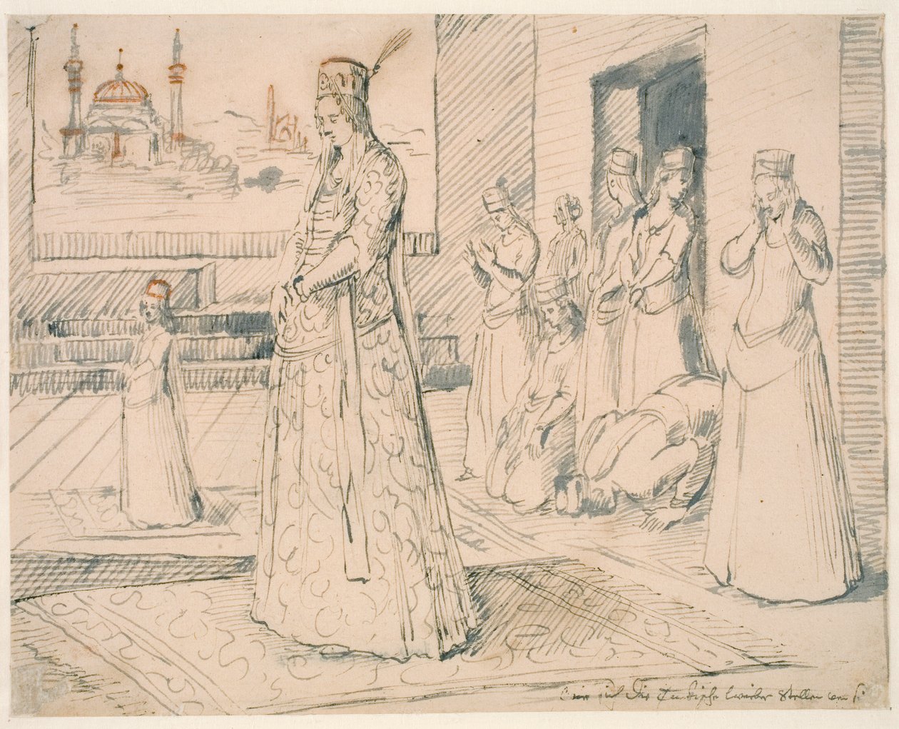 Rouva Sarah Elisabeth Hingelbergin muotokuva, s. Rosenfeldt tekijältä Christian Hornemann