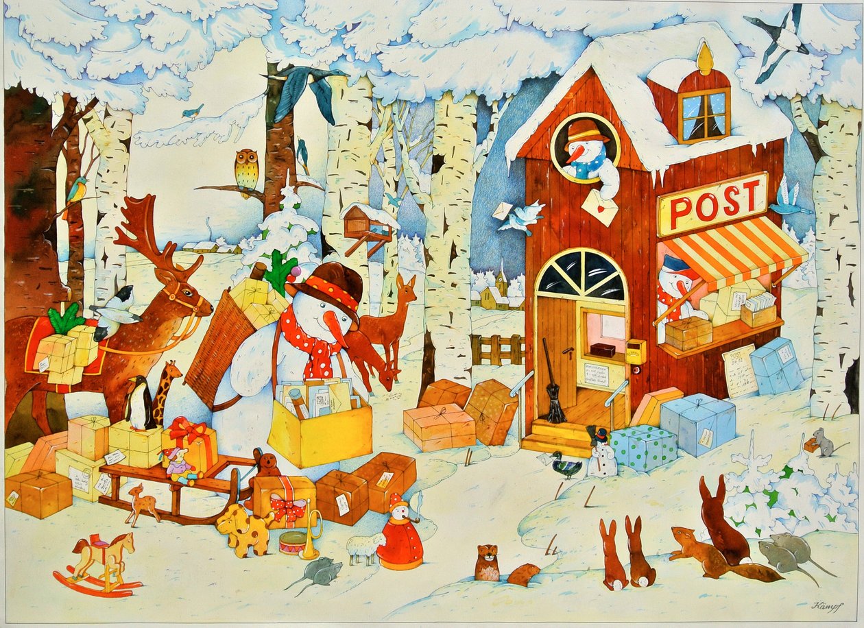 Postitoimisto-joulu, 2001 tekijältä Christian Kaempf